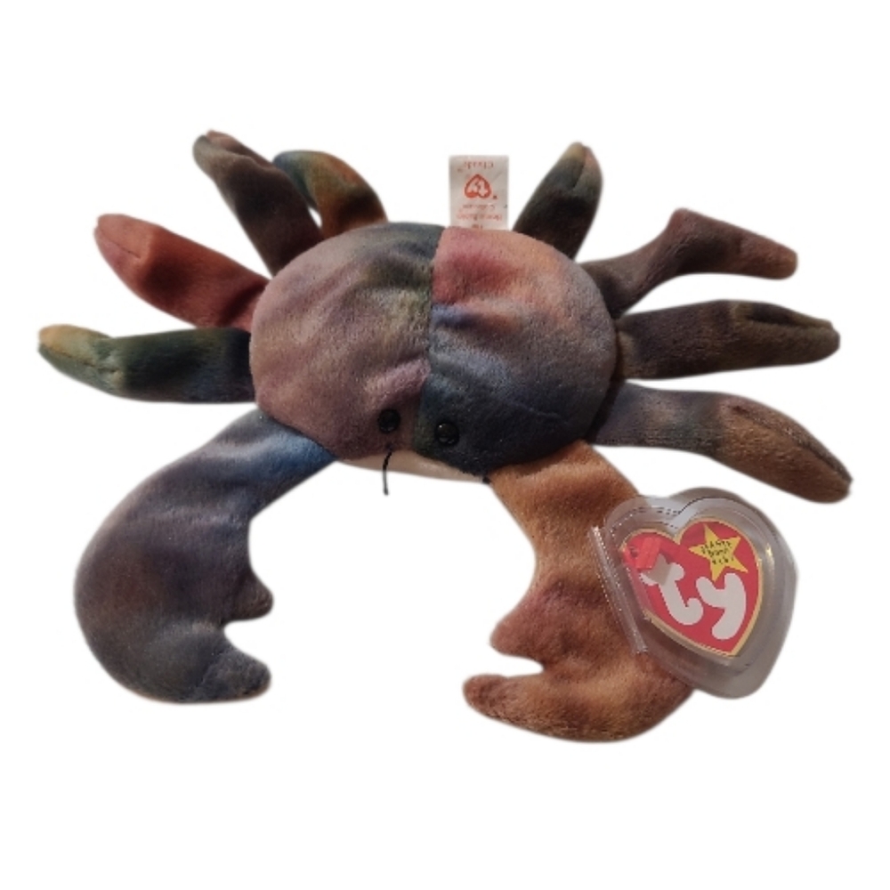 1996 Ty Beanie Baby Claude The Crab